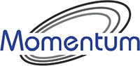 momentum site logo footer
